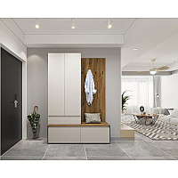 Набір меблів у передпокої Ансі N100058 Кашемір / Дуб травіату Гербор (Gerbor) Україна